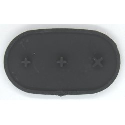 Audi gummi pad 3 knaps