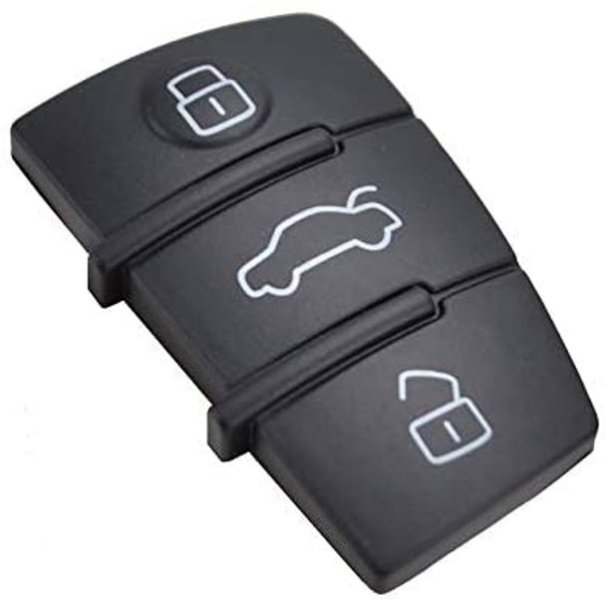 Audi gummi pad 3 knaps