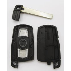 BMW senderhus 3 knaps, 5 serie - til den model med genopladeligt batteri