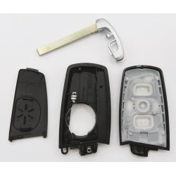 BMW senderhus 3 knaps - (S�lv)