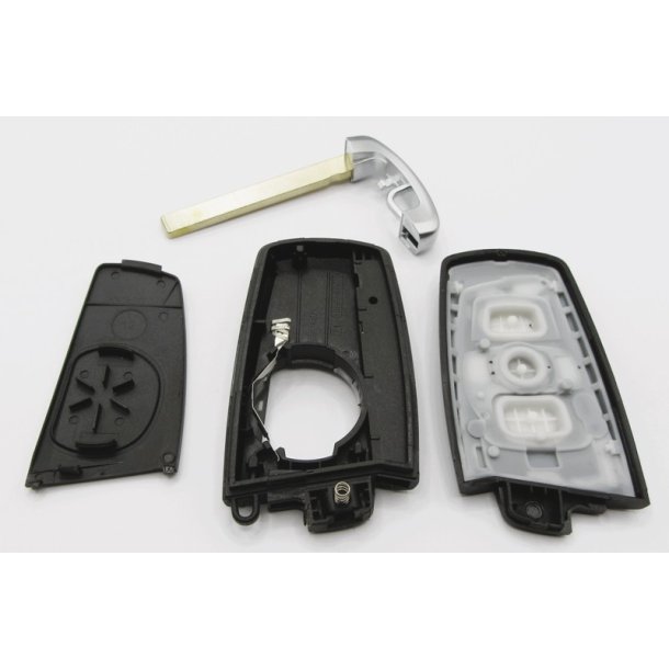 BMW senderhus 3 knaps - (S�lv)