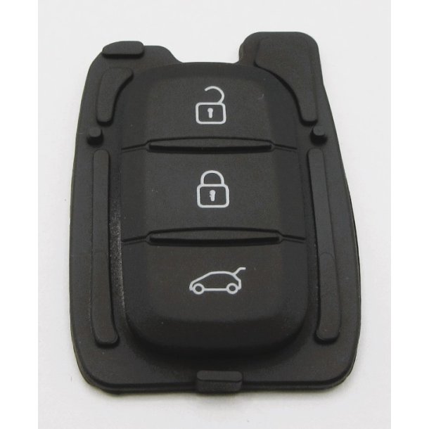 Dacia gummi knap 3 knaps