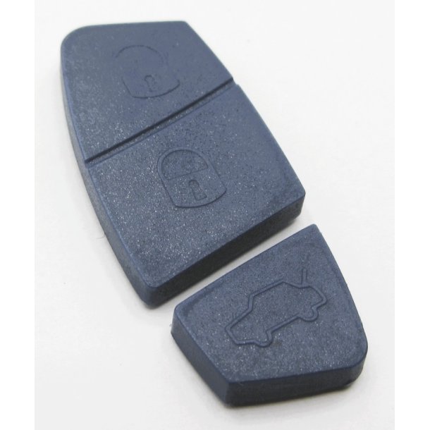 Fiat gummi pad 3 knaps (bl�)