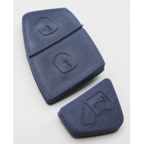 Fiat gummi pad 3 knaps (bl�)