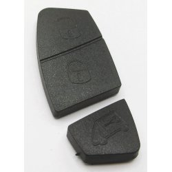 Fiat gummi pad 3 knaps (sort)