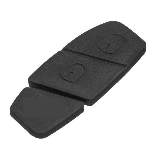Fiat gummi pad 3 knaps (sort)