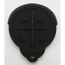 Fiat 500 gummi pad, 4 knaps