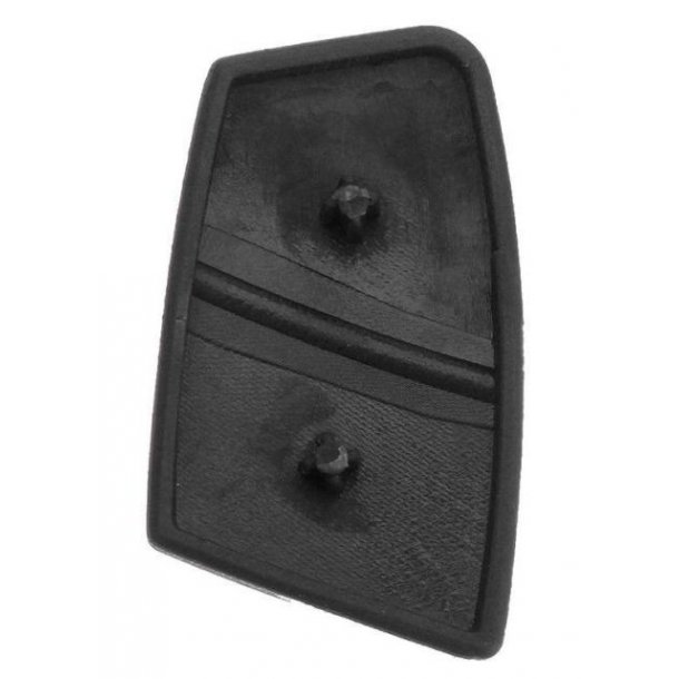 Fiat gummi pad 2 knaps (sort)
