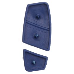 Fiat gummi pad 3 knaps (bl�)