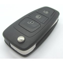 Ford fold-ud nglehus 3 knaps - til den model med CR2032 batteri 