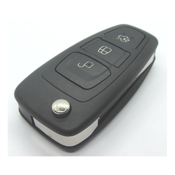 Ford fold-ud nglehus 3 knaps - til den model med CR2032 batteri 