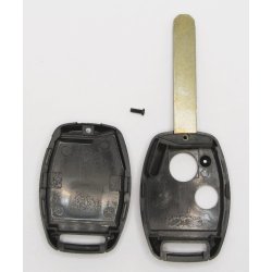 Honda n�glehus 2 knaps med fast klinge og transponder holder.