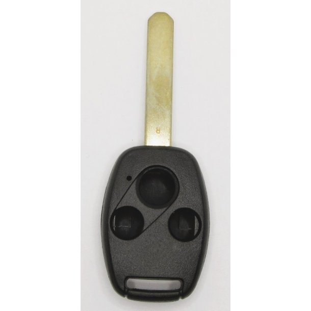 Honda n�glehus 3 knaps med fast klinge og transponder holder.