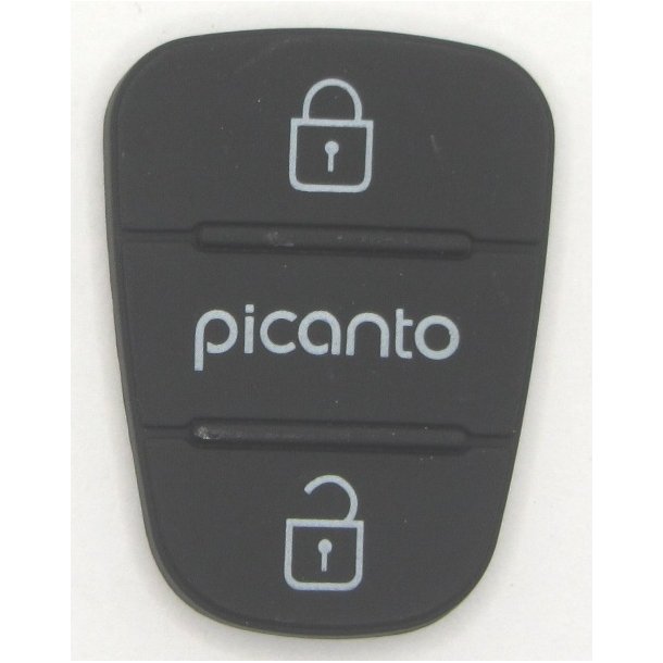 Kia Picanto gummi pad 2 knaps
