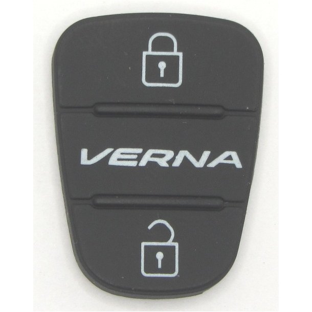 Hyundai Verna gummi pad 2 knaps