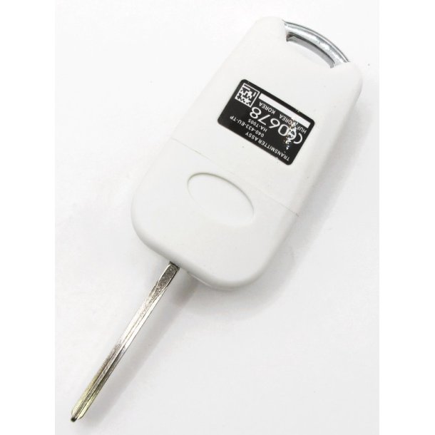 Kia fold-ud nglehus 3 knaps i hvid