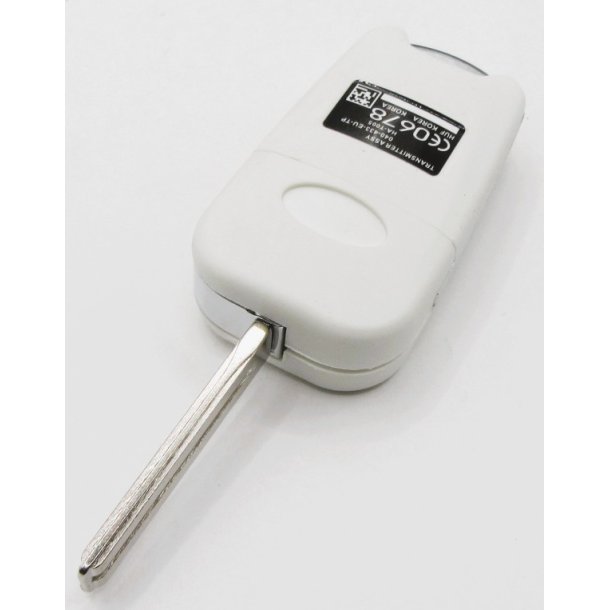 Kia fold-ud nglehus 3 knaps i hvid