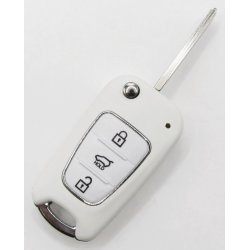 Kia fold-ud nglehus 3 knaps (Hold) i hvid