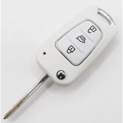 Kia fold-ud nglehus 3 knaps (Hold) i hvid