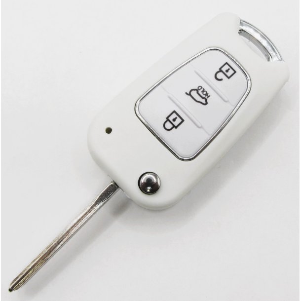 Kia fold-ud nglehus 3 knaps (Hold) i hvid