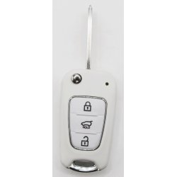 Kia fold-ud nglehus 3 knaps (Hold) i hvid