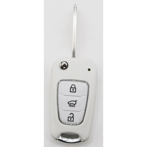 Kia fold-ud nglehus 3 knaps (Hold) i hvid