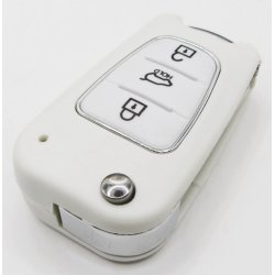 Kia fold-ud nglehus 3 knaps (Hold) i hvid