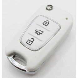 Kia fold-ud nglehus 3 knaps (Hold) i hvid