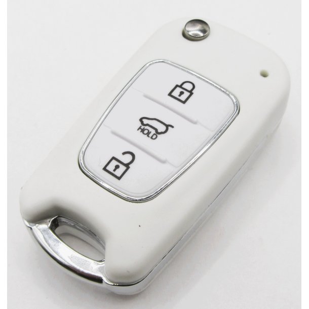 Kia fold-ud nglehus 3 knaps (Hold) i hvid