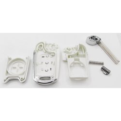 Kia fold-ud nglehus 3 knaps (Hold) i hvid