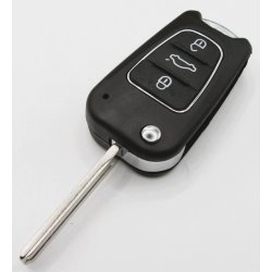 Kia fold-ud nglehus 3 knaps med slv kant