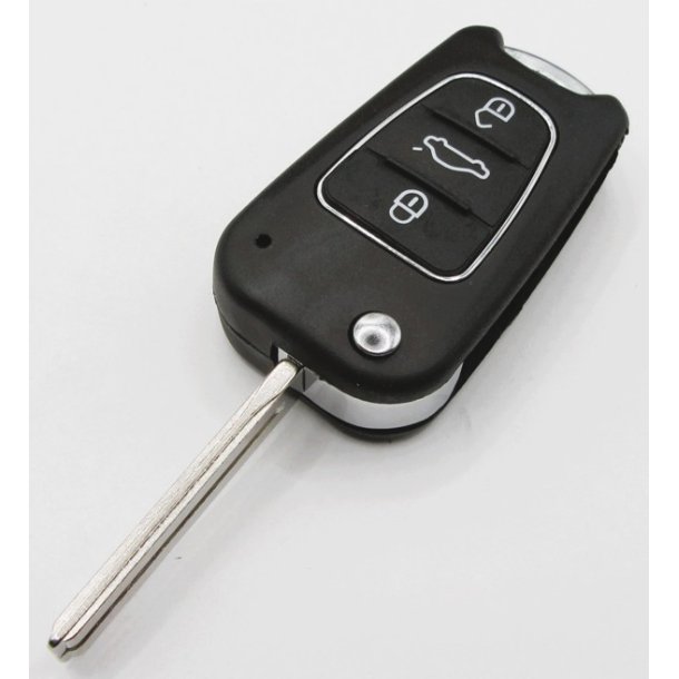 Kia fold-ud nglehus 3 knaps med slv kant