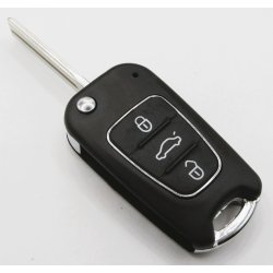 Kia fold-ud nglehus 3 knaps med slv kant