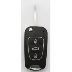 Kia fold-ud nglehus 3 knaps med slv kant