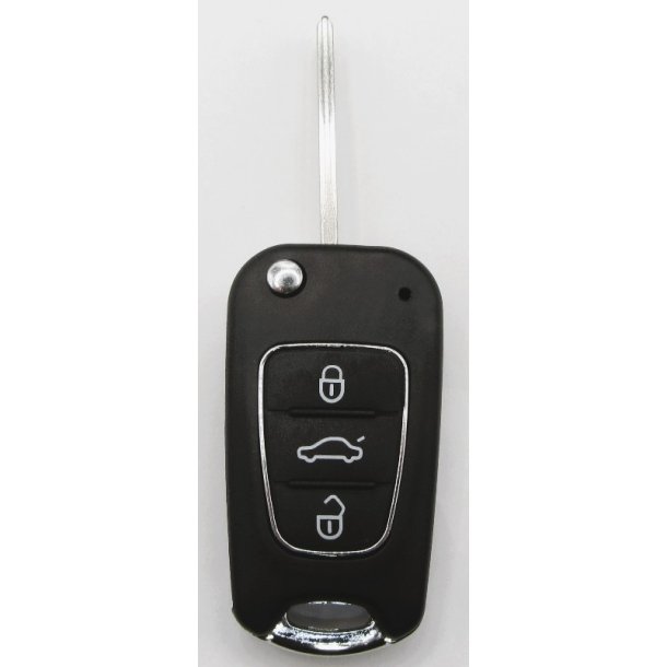 Kia fold-ud nglehus 3 knaps med slv kant