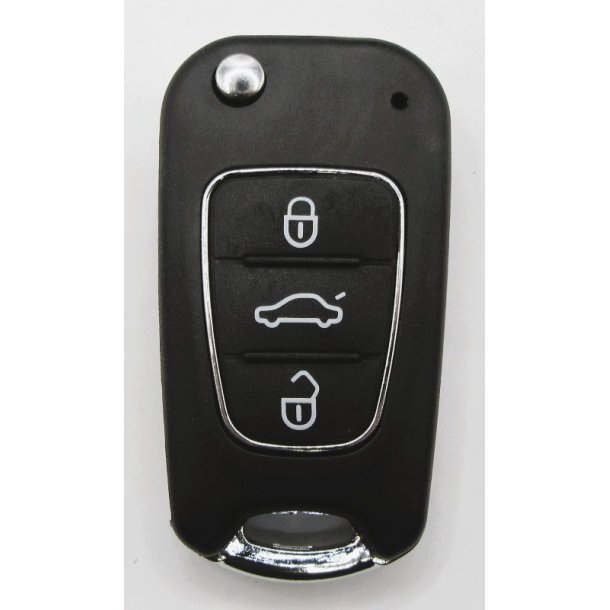 Kia fold-ud nglehus 3 knaps med slv kant