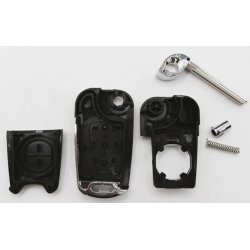 Kia fold-ud nglehus 3 knaps med slv kant