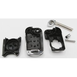 Kia fold-ud nglehus 3 knaps med slv kant