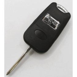 Kia fold-ud nglehus 3 knaps (Hold) med slv kant