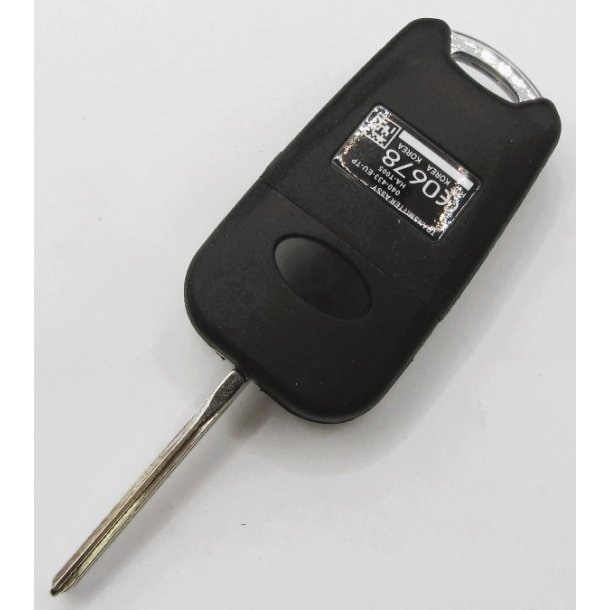 Kia fold-ud nglehus 3 knaps (Hold) med slv kant