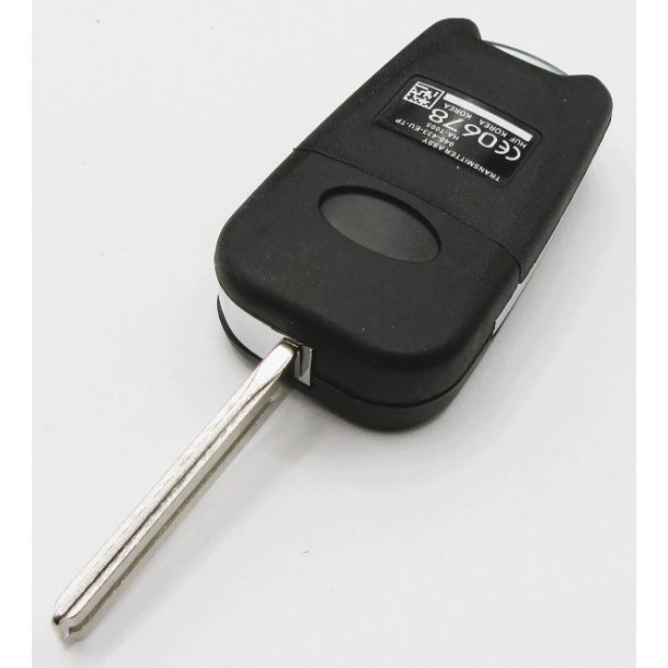 Kia fold-ud nglehus 3 knaps (Hold) med slv kant