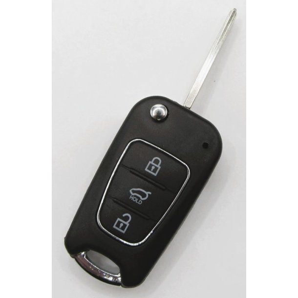 Kia fold-ud nglehus 3 knaps (Hold) med slv kant