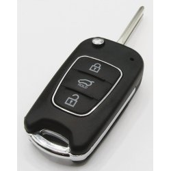 Kia fold-ud nglehus 3 knaps (Hold) med slv kant