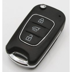 Kia fold-ud nglehus 3 knaps (Hold) med slv kant