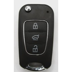 Kia fold-ud nglehus 3 knaps (Hold) med slv kant