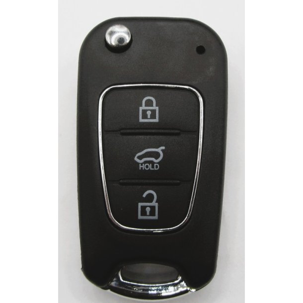 Kia fold-ud nglehus 3 knaps (Hold) med slv kant