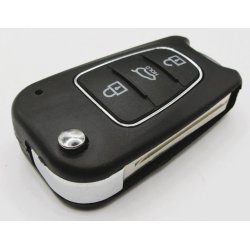 Kia fold-ud nglehus 3 knaps (Hold) med slv kant