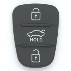 Kia/Hyundai gummi pad 3 knaps (Hold)