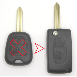 Citron fold-ud nglehus 2 knaps til ombygning