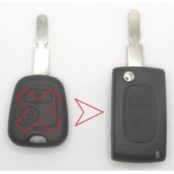 Citron fold-ud nglehus 2 knaps til ombygning